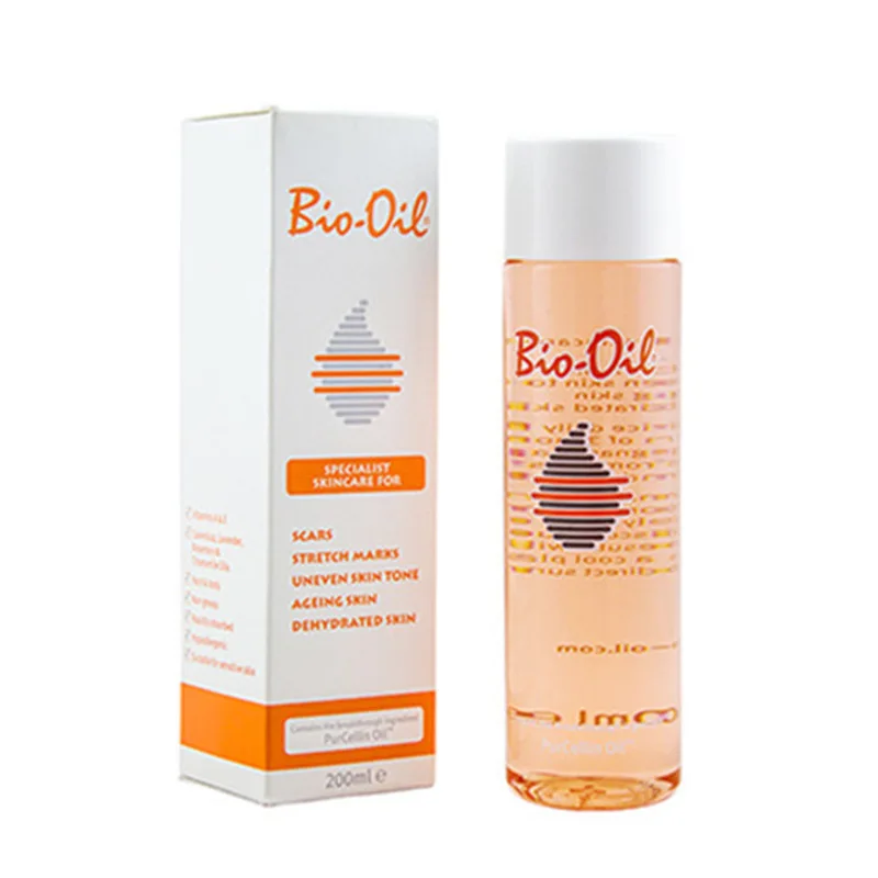 

100% Bio Oil Skin Care Ance Stretch Marks Remover Cream Remover Whitening Melanin Remover Freckle Cream Purcellin Oil 200ml
