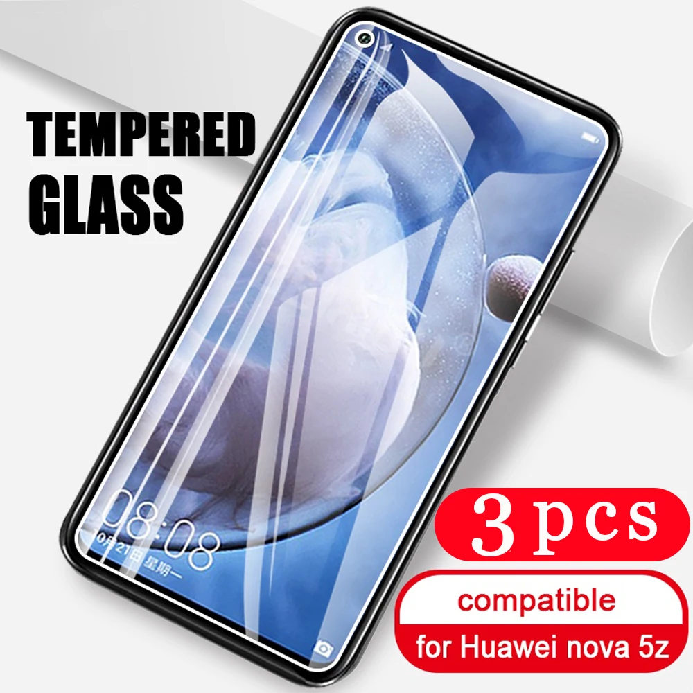 3 шт. 9H для huawei nova 5 5i pro 5T 5Z 4 4E 3i 3E закаленное стекло Защита экрана телефона защитная