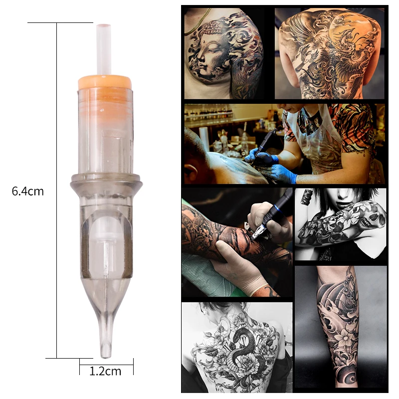 RL/RM/RS тату игла 1RL/3RL/5RL/7RL/9RL/11RL пистолет одноразовые принадлежности