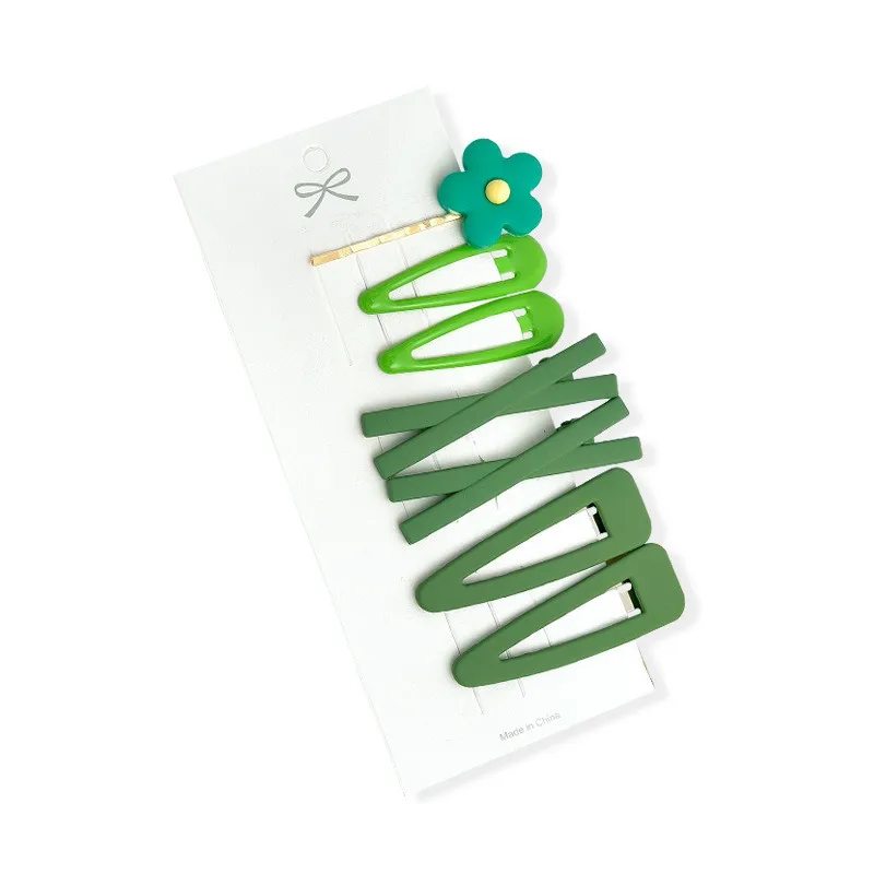 Новые модные повседневные милые красочные заколки для волос девочек-подростков