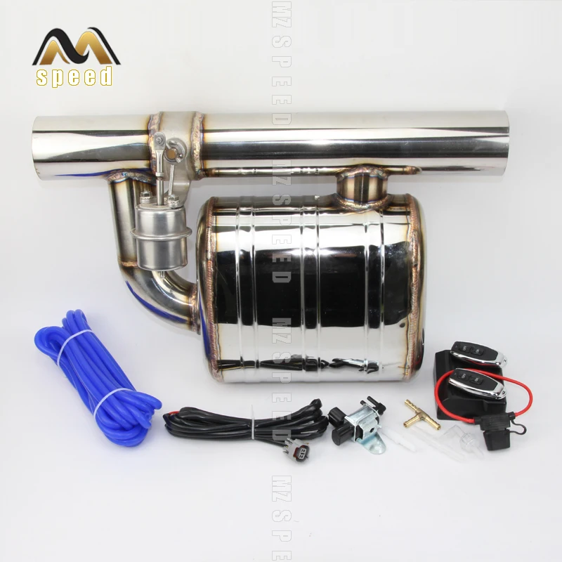 

Exhaust pipe remote control valve exhaust muffler 304 stainless steel remote control switch sound exhaust for BMW E90 E46