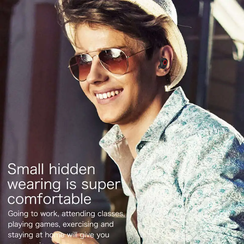 Горячая продажа J29 Bluetooth 5 0 Tws батарея дисплей мини беспроводные наушники Близнецы