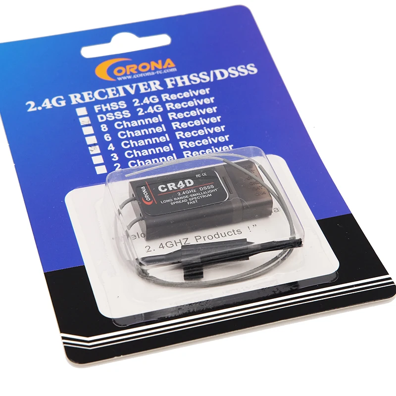 ресивер corona cr3dcr4dcr6dcr8d 24 ггц 3 канала 8 ка