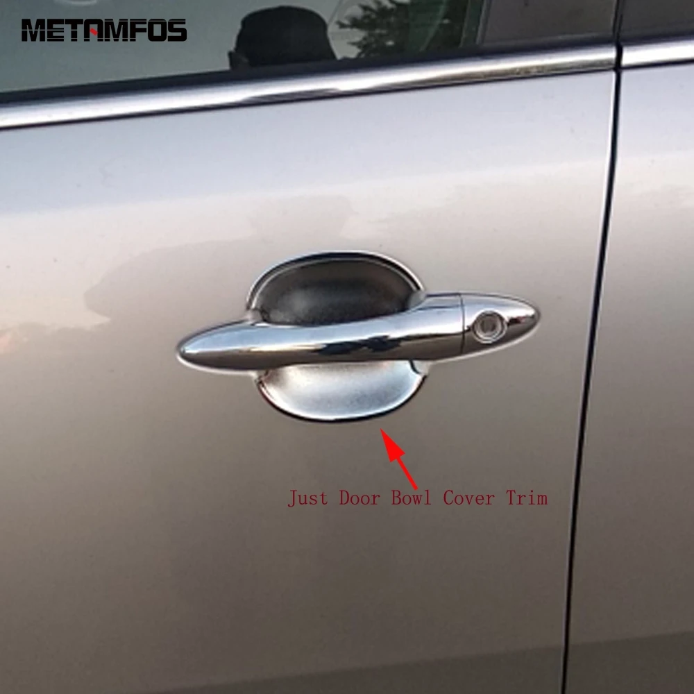 Хромированная крышка ручки двери для Kia Sportage 2010 2012 2013 2014 2015 декоративная рамка
