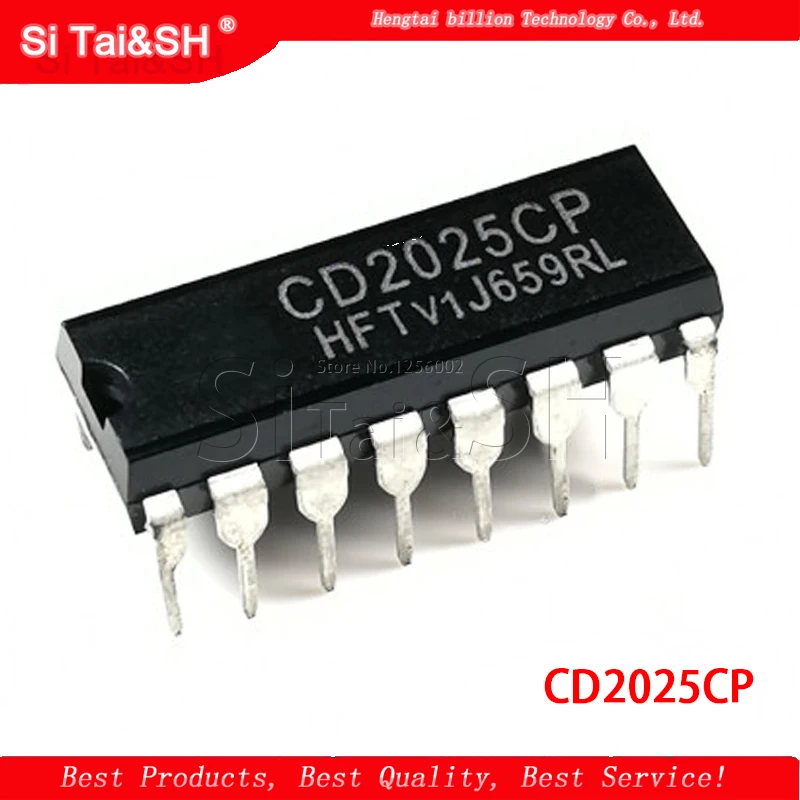 5 шт./лот CD2025 CD2025CP YG2025 DIP 16 IC оригинальный Новый Оптовый электронный в наличии|dip16| |