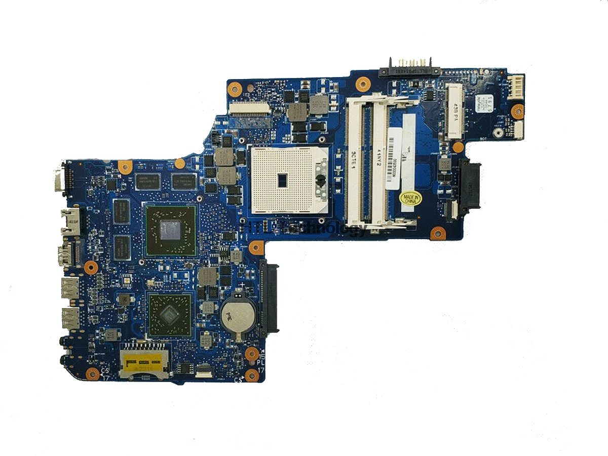 Для ноутбука Toshiba Satellite C855 C855D L850D C850D Материнская плата ноутбука H000051780 гнездо FS1 HD7670M GPU DDR3