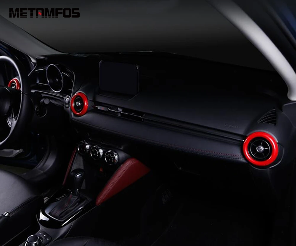 Крышка для вентиляционного отверстия кондиционера из углеродного волокна Mazda CX 3