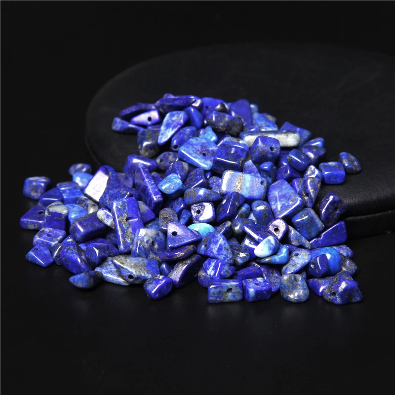 3A Natural Lapis Lazuli Stone Beads Irregular Gem Healing Chips For Jewelry Making DIY Bracelet Necklace Earing 3-5mm | Украшения и