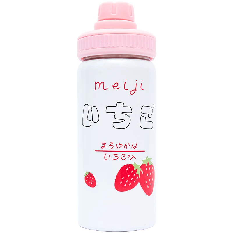 Креативная Термокружка мультяшная бутылка Из Нержавеющей Стали забавный