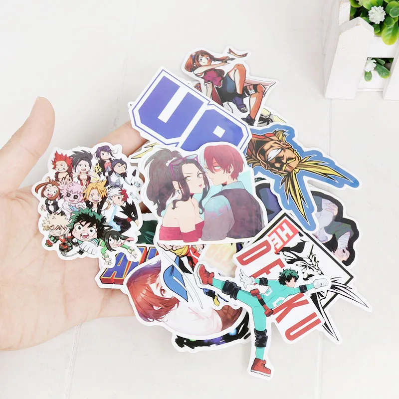 Набор периферийных наклеек моя геройская академия фигурки героев декоративные