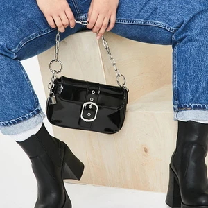 Сумка-мессенджер женская из искусственной кожи, с клапаном