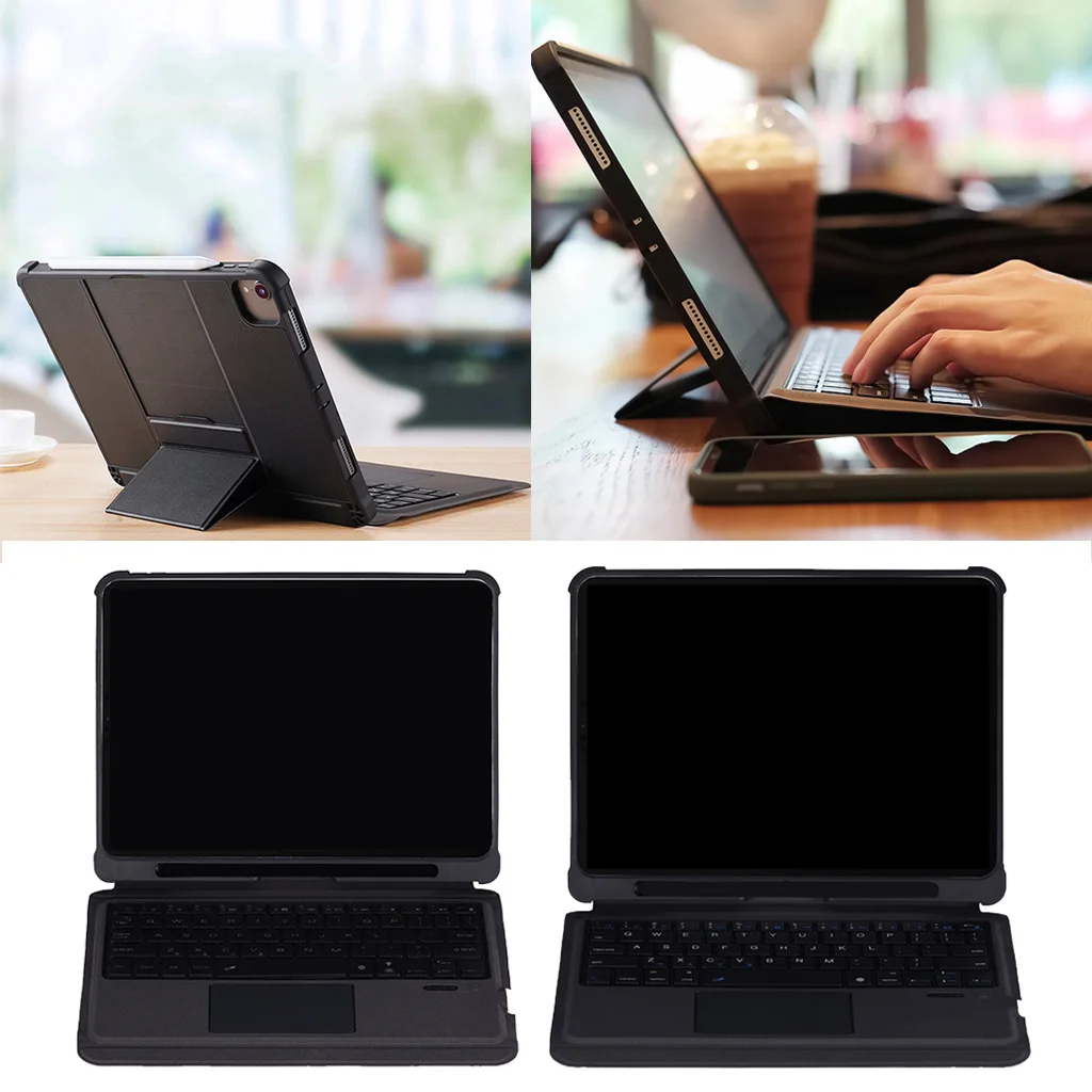 Клавиатура с защитной ультратонкой жесткой оболочкой чехол подставка смарт