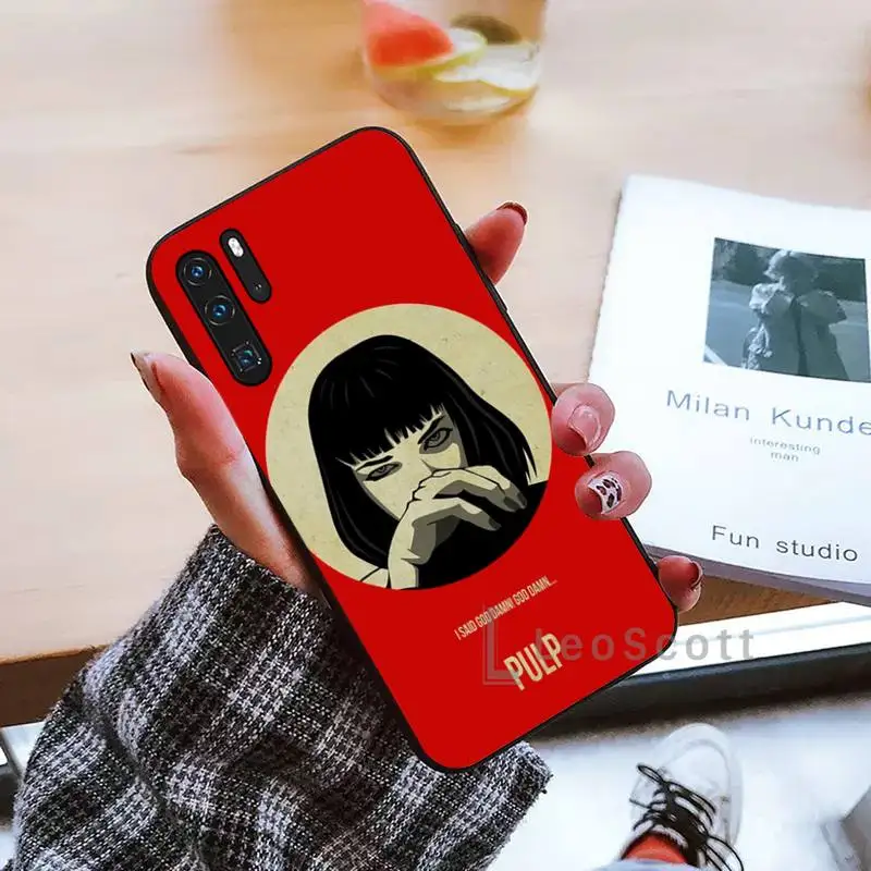 

Pulp Fiction Phone Case For Huawei P9 P10 P20 P30 Pro Lite smart Mate 10 Lite 20 Y5 Y6 Y7 2018 2019