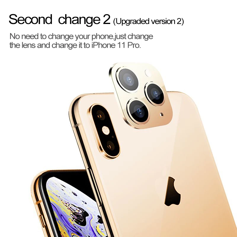 Для iPhone XR X 10 XS Max сменная наклейка на рассеиватель модифицированный 11