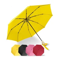 fashion umbrella cute duck head handle parasol uv creative folding umbrellas for women men rain windproof umbrellas