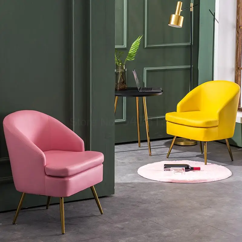 Скандинавский Одноместный ленивый диван балкон маленькая спальня отель простой