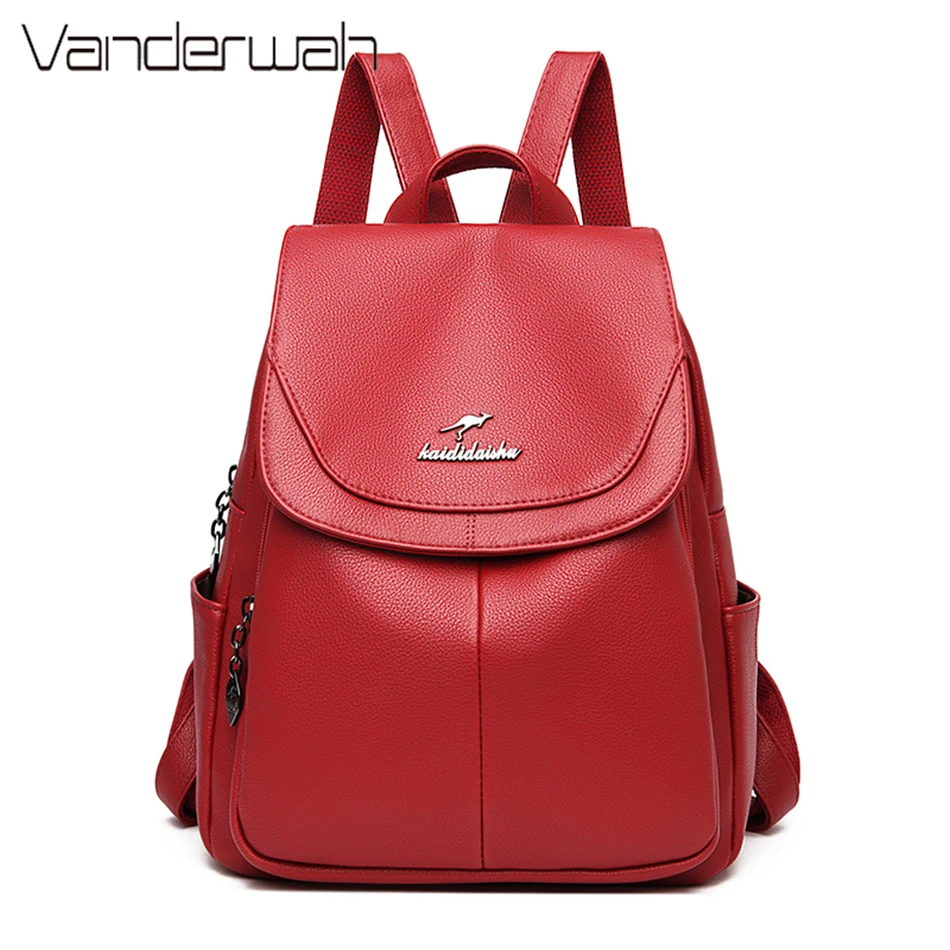 

Модный женский рюкзак, дизайнерские брендовые рюкзаки для школы, кожаный рюкзак для девочек-подростков, вместительная сумка для книг