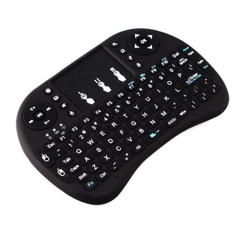 Remote Control Handheld 78 Channels Gaming Keyboards Mini 92-key 2.4G Wireless Air Mouse Keyboard for XBMC X TV Box Android PC | Компьютеры