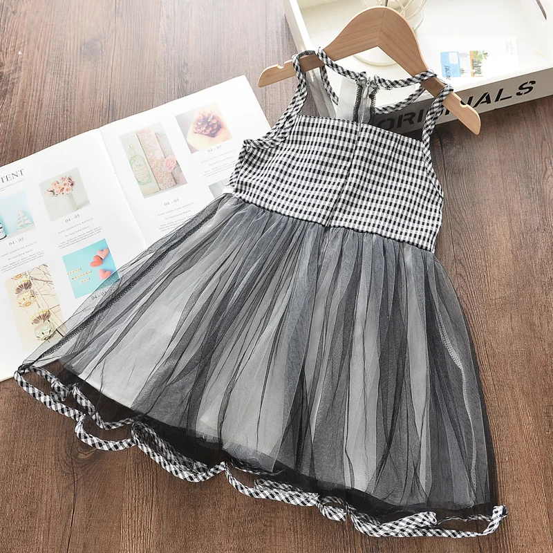 Bear Leader/платье принцессы для девочек Новые милые вечерние платья Детские