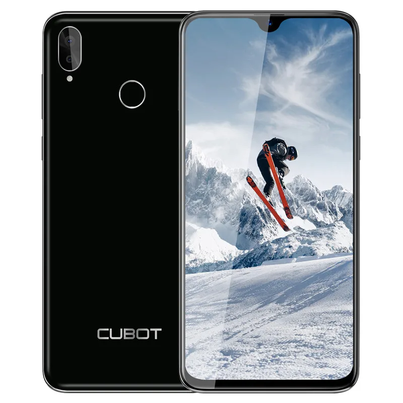 Black Мобильный телефон Cubot R15 Pro, 3 ГБ, 32 ГБ, Android 9,0, Pie, Face ID, 6,26 дюйма, полный экран, двойная камера 16 МП, 4G LTE, 3000 мАч - Цвет: Black