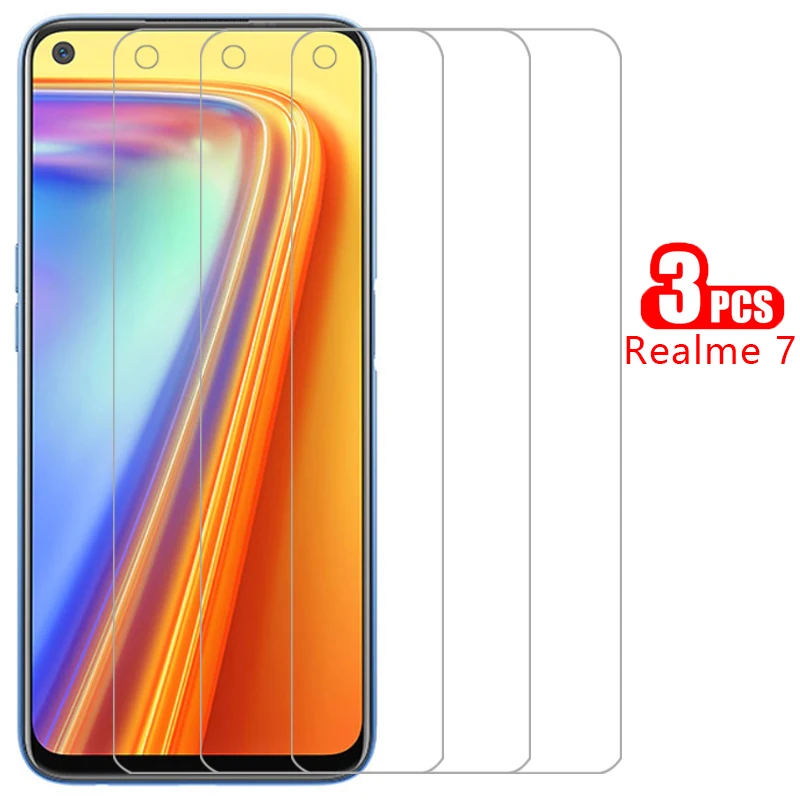 

Защитное закаленное стекло для realme 7 5g, Защита экрана для realme7, Защитная пленка для realmi reame relme real me realmi7 6,5