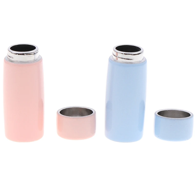 

1:12 Dollhouse Miniature Thermos Cup Miniature Food Play Scene Doll House Accessories Thermo Water Cup Doll House Decoration