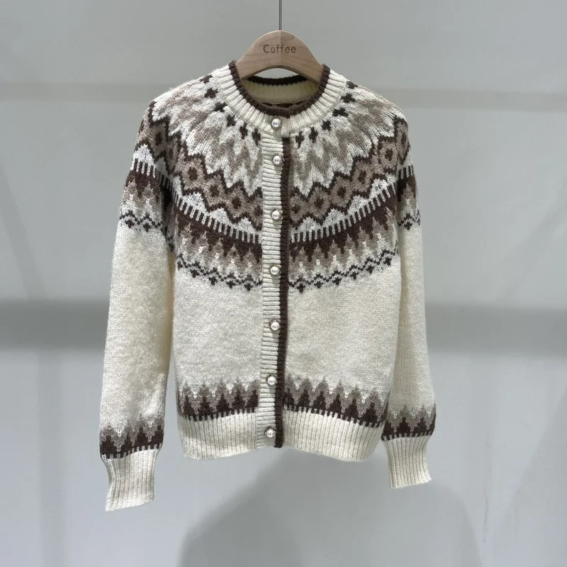 

Cardigan Women Korean Fashion Winter Long Sleeve Top Sueters De Mujer Fall Clothes for Women Knitted Sweater Vintage Clothes
