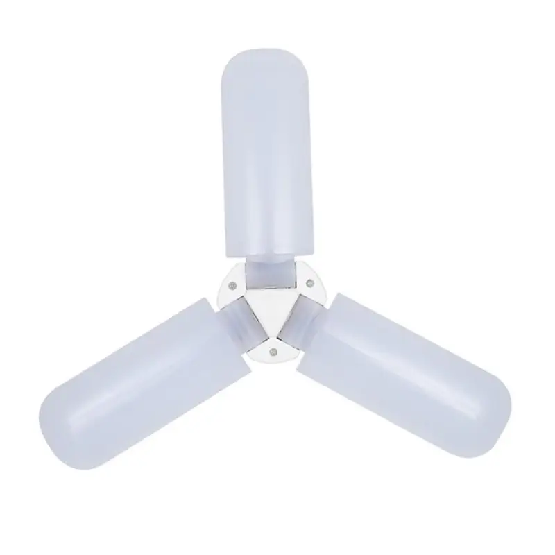 

E27 LED Foldable Light Fan Shape Super Bright Bulb 220V 45W Angle Adjustable Ceiling Lamp Home Energy Saving Lights