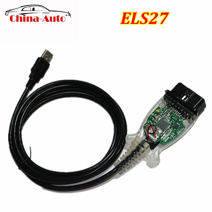 Лучшая цена ELS27 сканер forscan OBD2 считыватель кодов лучше, чем ELM327 для Fo-r-d/Ma-z-da/Li-nc-ol-n и Mer-cury транспортных средств