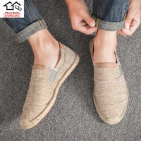 2020 newest mens shoes casual male breathable canvas casual shoes men chinese fashion soft slip on espadrilles for men loafers