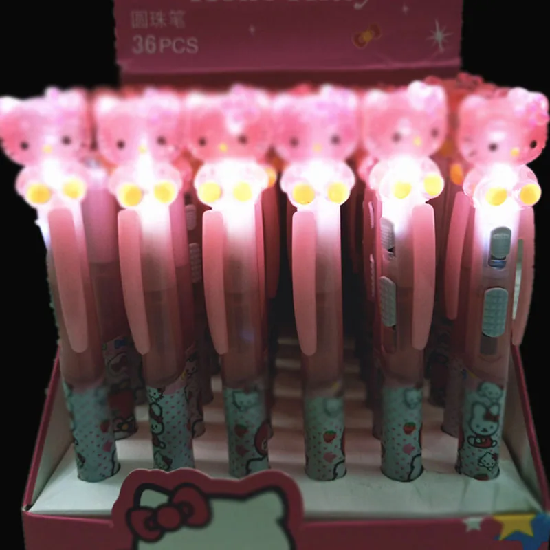 

36 шт./лот кавайная шариковая ручка с кристаллами в виде кошки, креативные шариковые ручки, канцелярские принадлежности, рекламный подарок, о...