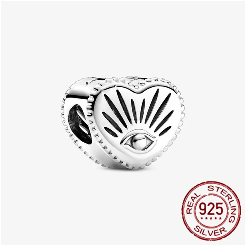 

Hot Sale 100% 925 Sterling Silver Beads Angel Wings of Love Heart Charms Fit Original Pandora Bracelets Women DIY Jewelry