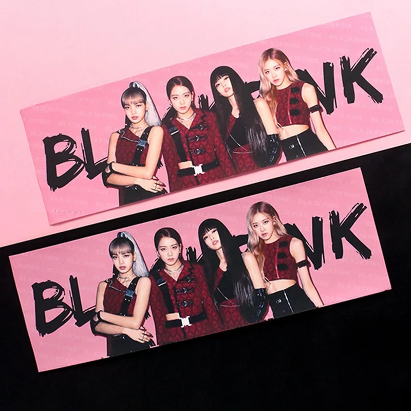 1 шт. Kpop BLACKPINK концертный вокруг поддержки ручной баннер ткань повесить плакат для поклонников коллекция подарок