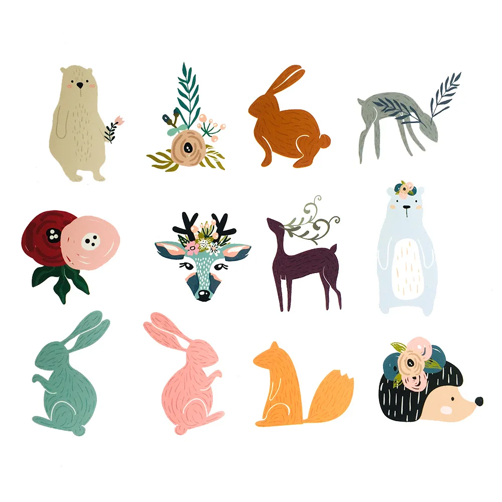 10/30/50 шт. декоративные наклейки в скандинавском стиле | Игрушки и хобби