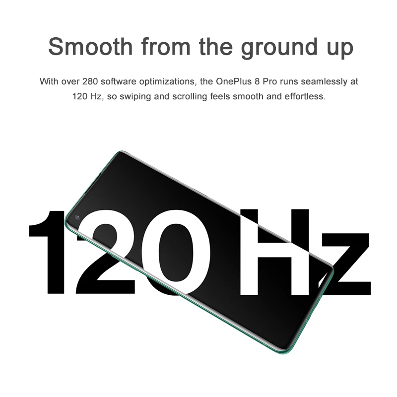 Глобальная прошивка Oneplus 8 Pro 5G OnePlus официального магазина Carter's Смартфон Snapdragon 865