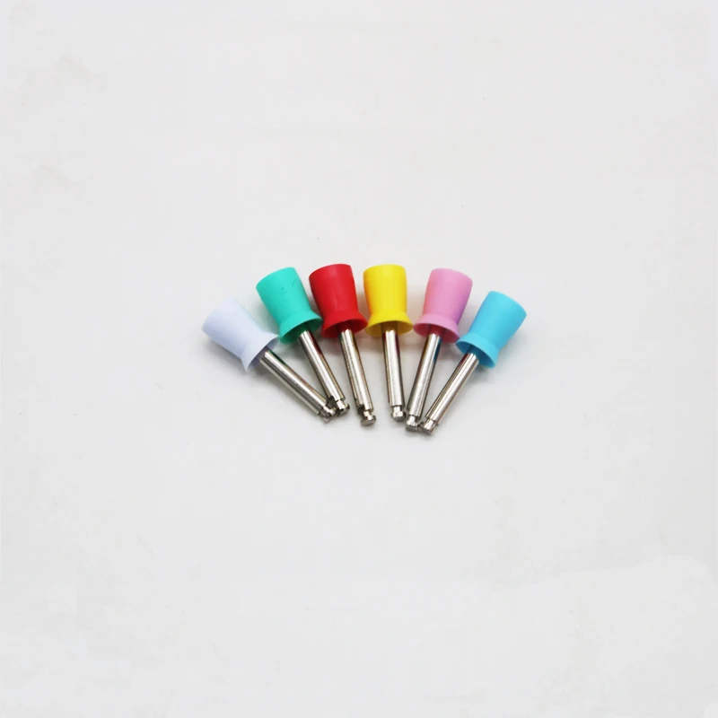 

100 шт./набор, резиновые чашки для полировки зубов