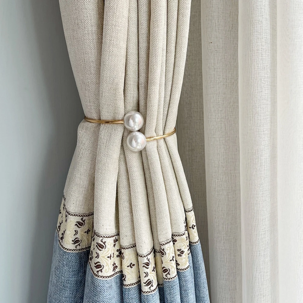 1 шт. Минималистичная светильник Роскошная занавеска металлическая с тремя