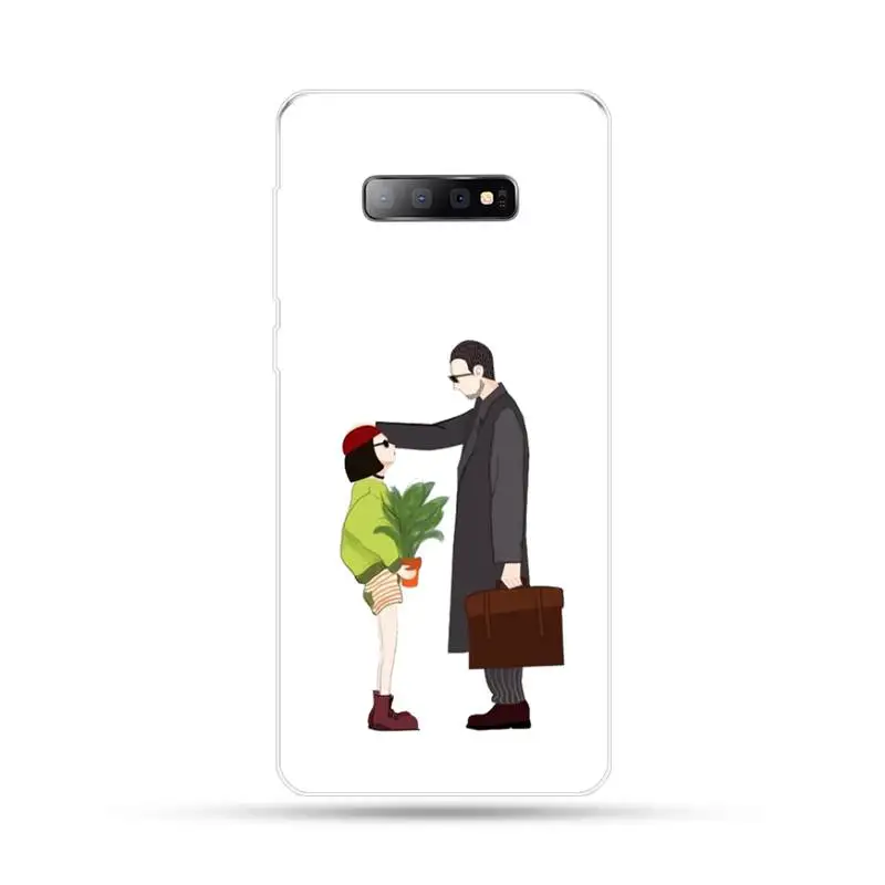 

Movie Leon And Mathilda sexy love Phone Case For Samsung Galaxy S5 S6 S7 S8 S9 S10 S10e S20 edge plus lite