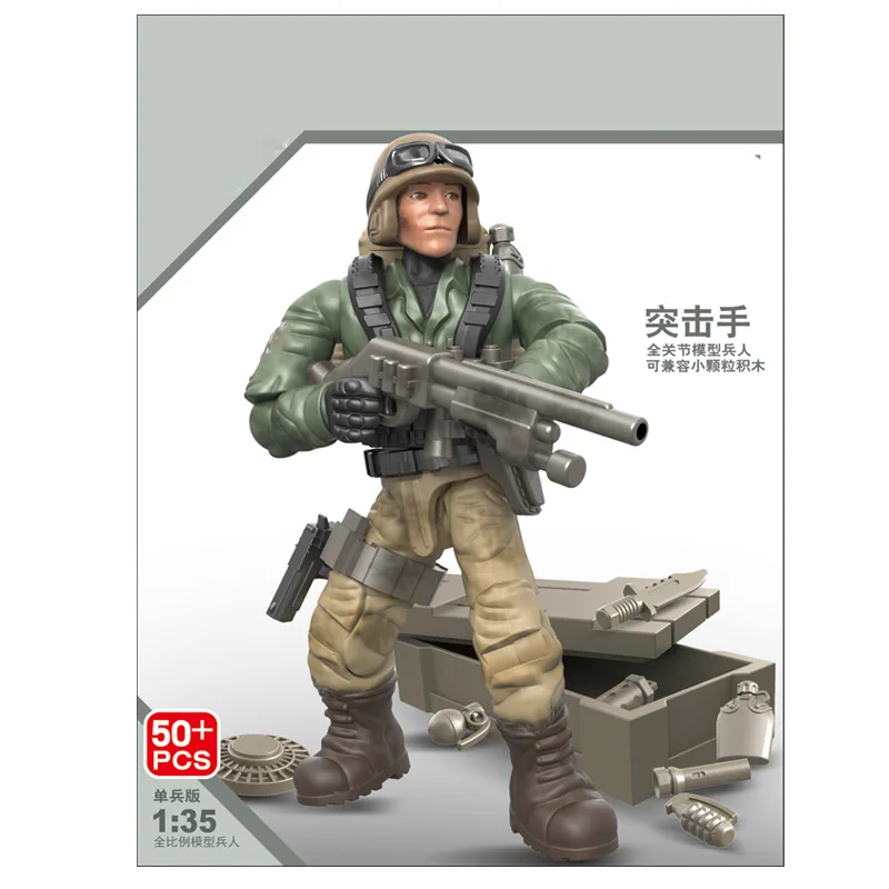 

Military series Special Forces Police Soldier Weapon Training Base Scene Construction Building Blocks Bricks Toys Gifts