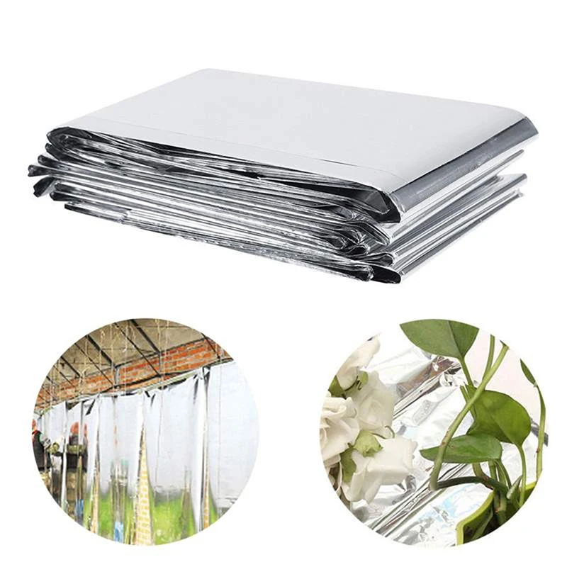 

Plant Reflective Film Plant Cover Garden Greenhouse Covering Foil Sheets Garden Plant Grow Light Accessories