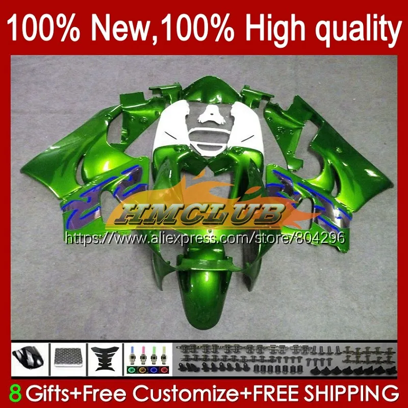 Корпус обтекателя для HONDA CBR 893RR CBR900 CBR893 RR 7No.166 CBR893RR Металлический Зеленый 89 90 91 92 93