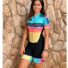 Спортивный триатлоновый комбинезон Invicto, Комбинезоны для гонок, Женская Спортивная одежда для велоспорта на открытом воздухе, быстросохнущая Солнцезащитная одежда