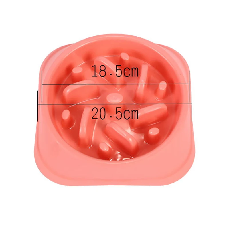 Портативный Для Кормления Собаки Еда чаши щенок замедленное Питание Кормление