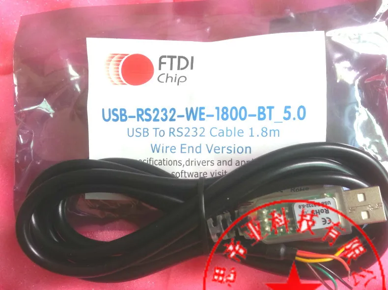 

USB-RS232-WE-1800-BT_5.0 FTT data cable Embeded CONV 5V Wireend