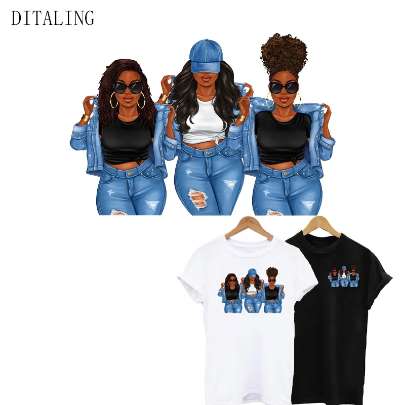 Крутая черная нашивка для девушек на одежду наклейки футболку топы с капюшоном