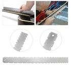 Гитарный шейный зубчатый инструмент Luthiers с прямым краем для большинства электрогитар Лады Прямая поставка