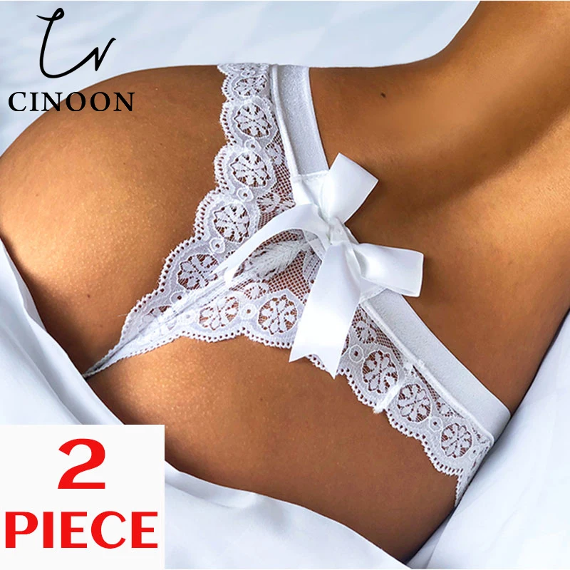 Женские трусики CINOON нижнее белье G стринги кружевное женское сексуальное T