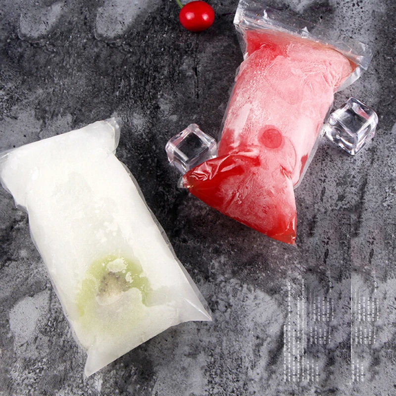 20 шт./компл. Летние пакеты для мороженого пластиковая поп формочка морозильника