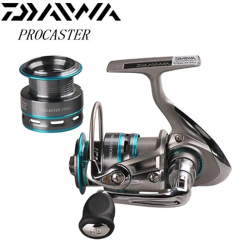 

DAIWA Fishing Reel PROCASTER 2000 2500 3000 4000 Metal Spool Spinning Reel 2-6KG Drag Spare Spool Saltwater Fishing Tackle Gear