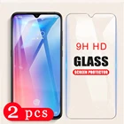 2 шт. для xiaomi mi 9 se 9T cc9 10 lite note 10 pro cc9e, защитная пленка из закаленного стекла для телефона, Защитная пленка для экрана, стекло для смартфона
